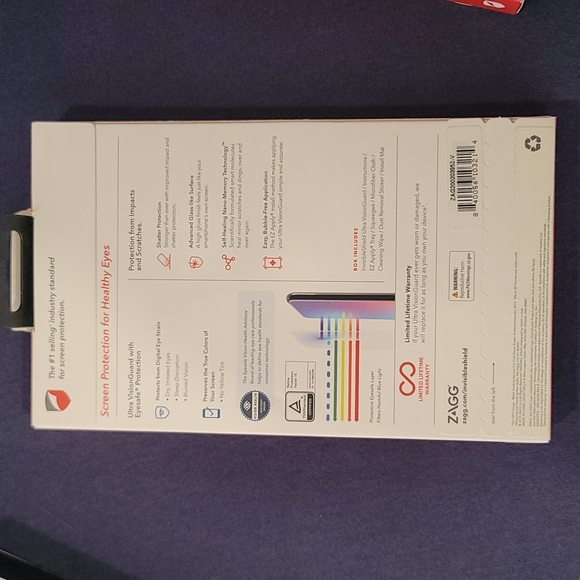 Samsung Note 10+ Zagg Invisible Ultra Visionguard - Picture 2 of 2